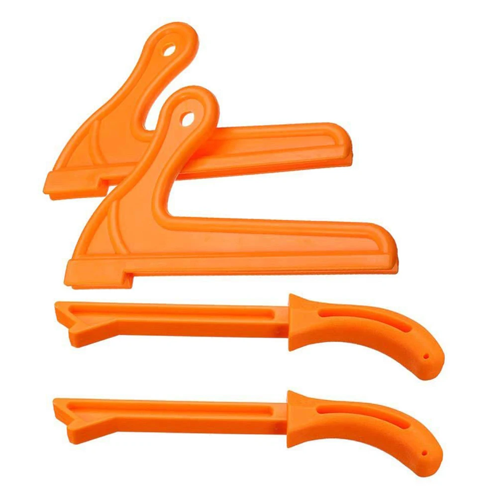 

4 Pcs Durable Table Saws Woodworking Hand Protection Home Steady Carpentry Grip Accessories Safety Push Set V Shaped Jointers