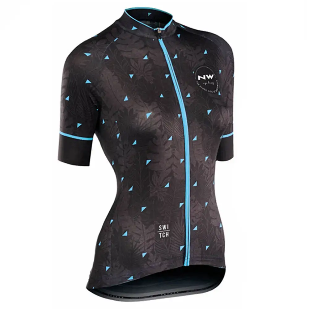 

Woman Pro Team Cycling Jersey Clothing Women NW Short Sleeve Quick Dry Northwave MTB Bike Cycling Tops Clothes Maillot Ciclismo