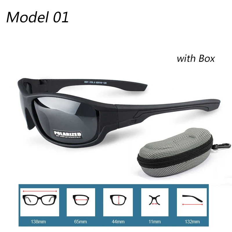 Новые поступления Для мужчин Для женщин Поляризованные солнцезащитные очки для рыбалки на открытом воздухе, для спорта, для катания, стёкла, очки, качественные рыболовные солнцезащитные очки с Чехол