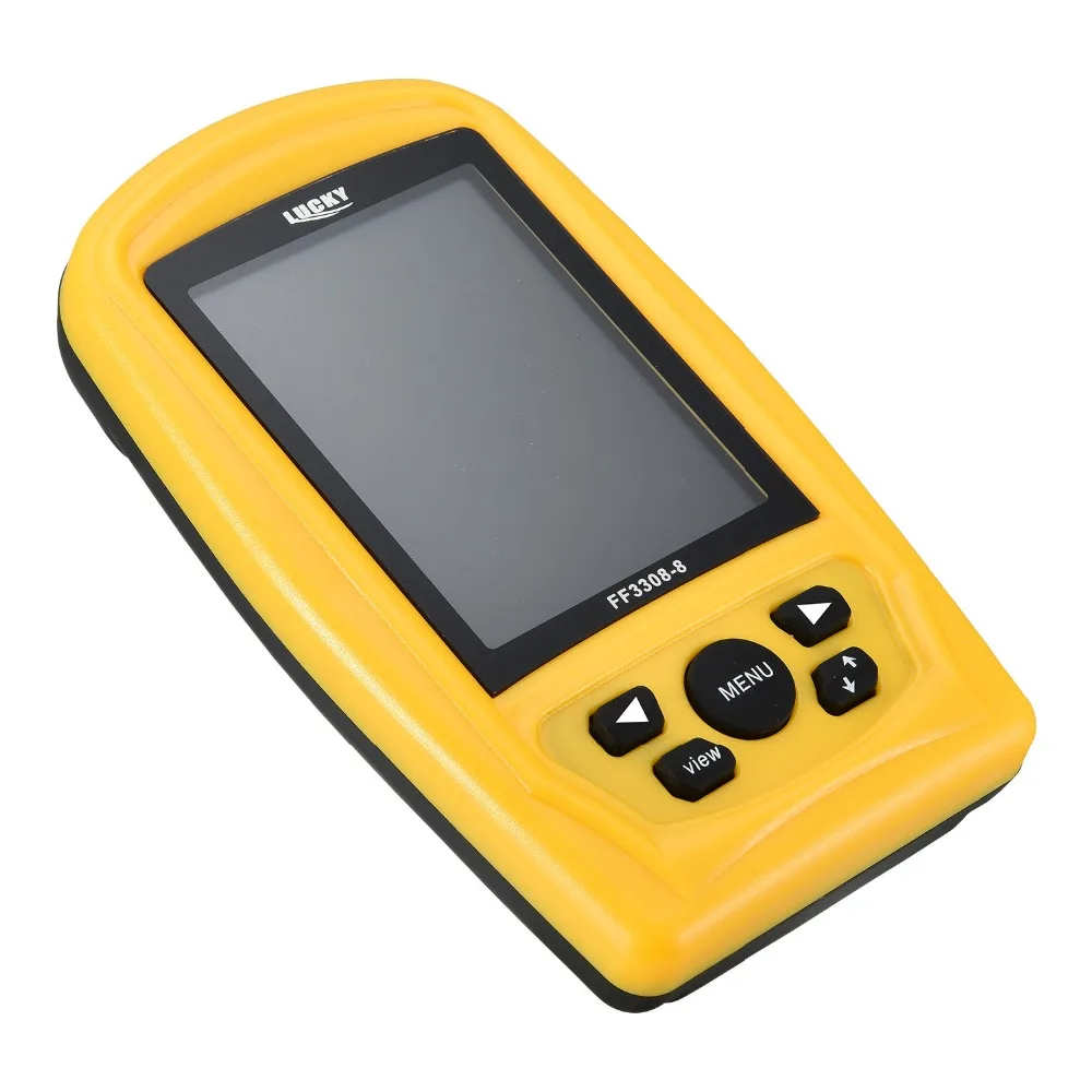 محظوظ FishFinder FF3308-8 تحت الماء الصيد & التفتيش نظام الكاميرا CMD الاستشعار 3.5 بوصة TFT 20 متر كابل صياد السمك