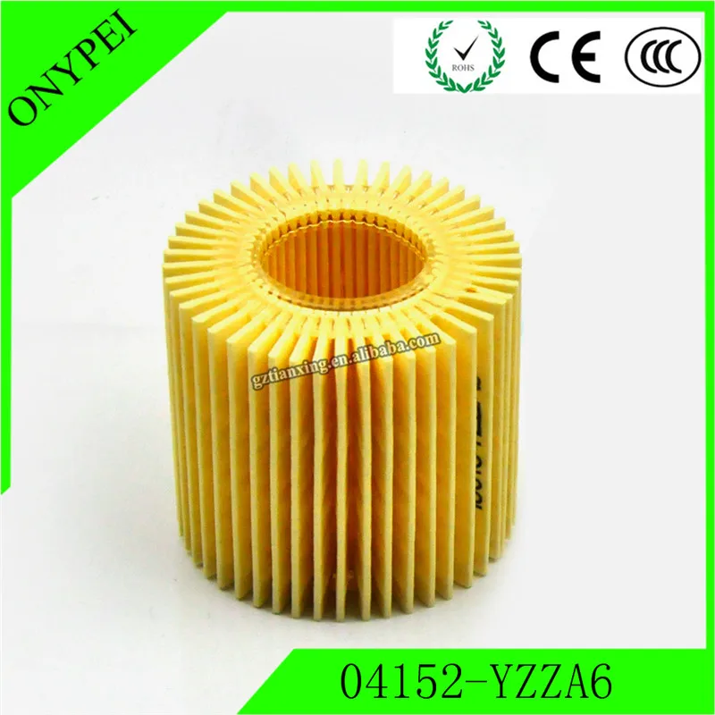 High quality 04152 YZZA6 Oil Filter For Toyota Corolla Matrix Prius V Scion Lexus CT200h 1.8Lin