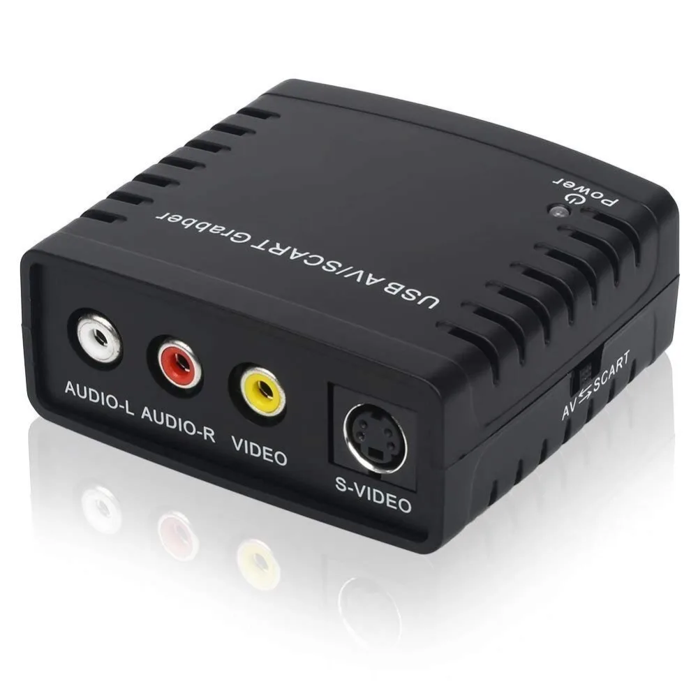 Карта захвата видео конвертация Scart TV Hi8 VHS в цифровой DVD USB AV конвертер|Кабели