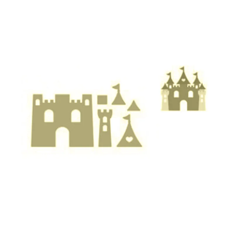 

Castle Dies Metal Cutting Dies for Card Making Scrapbooking DIY Album Embossing Paper Craft Stencil New 2019 for Die