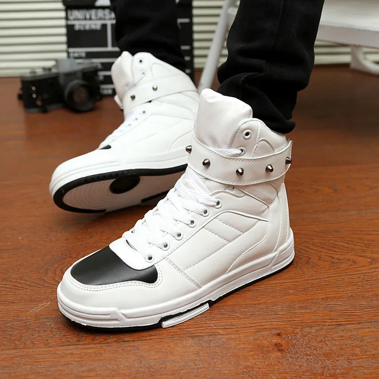 

Hot 2016 new spring and autumn fashion casual shoes for men and women hip-hop high-top shoes