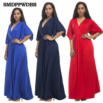 

SMDPPWDBB Womens Pregnancy Dress Long V-Neck Maternity Dresses Noble Prom Party Gowns Evening Vestidos Maternity Nursing Dress