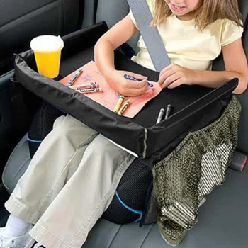 

Multifunction Car Seat Slit Gap Pocket Storage Glove Box Organizer Slot Box For Child Snack Water Drink Car Seat Tray Storage