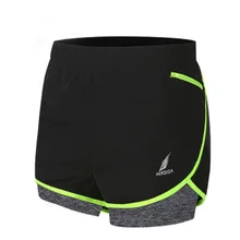 2 в 1 Мужские шорты для бега фитнес спортивные штаны быстросохнущие Homme уличные эластичные шорты для бега трусцой плюс размер M-4XL