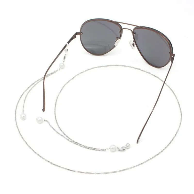 Модные очки для чтения цепь для женщин металлические солнцезащитные очки шнуры бисером шнурок для очков удерживающие ремни Звезда Луна очки фиксатор