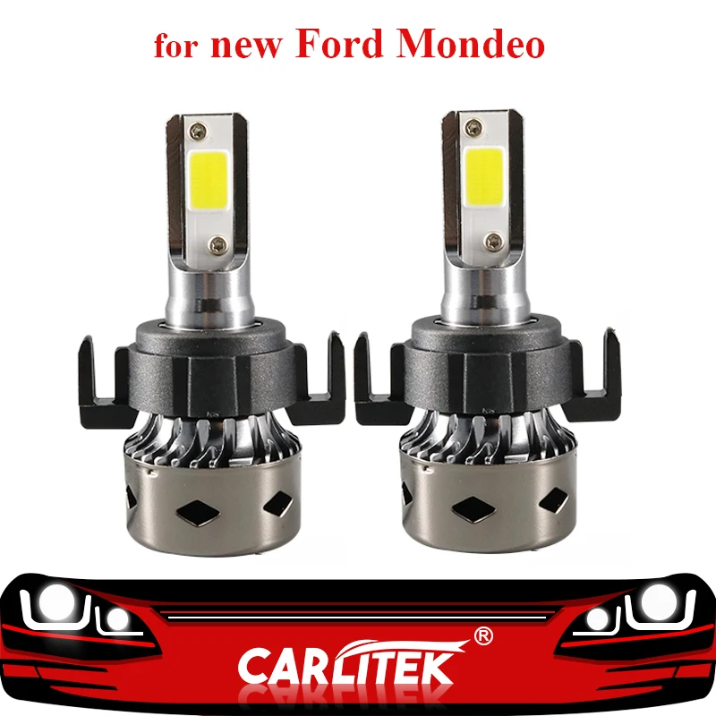 

CARLitek h7 Led for new Ford Mondeo 6000K 12V Mini Canbus Car Headlight Bulb with Special Socket 12000LM Auto Led Headlamp