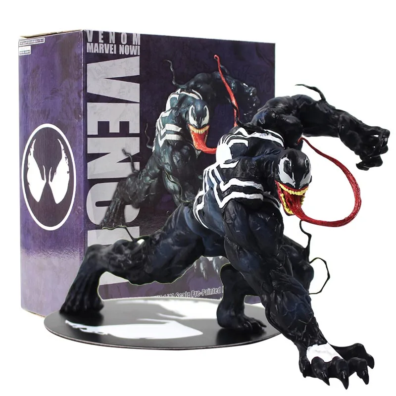 Najtaniej ARTFX Movie niesamowity venomem spidermanem miles morales Carnage rysunek Venom ARTFX 1 10 skala pcv Action figurki zabawki