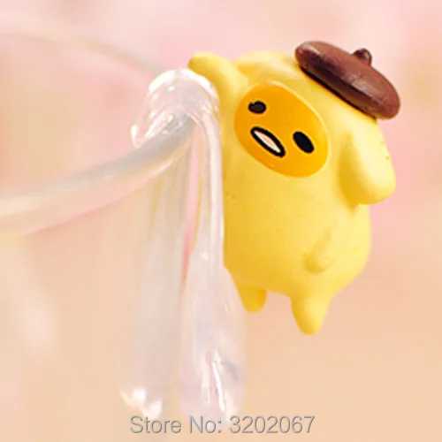 12 шт./лот серия Gudetama Putitto чашка 3 см Фигурки игрушки для подарка на Рождество|figure