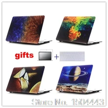 3in1 живопись в виде ракушки чехол для Apple Macbook 11,6 12 13,3 15,4 Air Pro Retina ноутбука протектор Mac book 13 15 с touch Bar