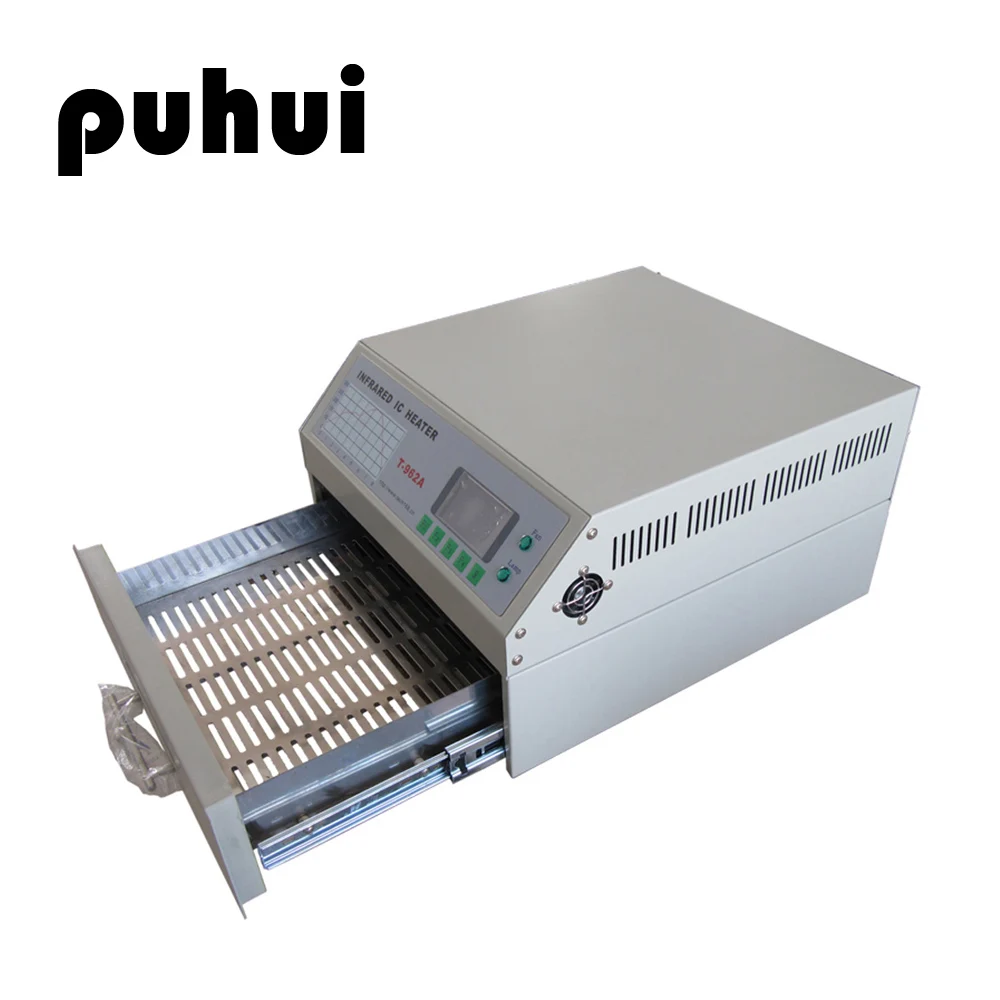 PUHUI-T-962A-DGC-INFRARED-Reflow-Oven-Solder-Infrared-IC-Heater-Reflow-Oven-BGA-SMD-SMT