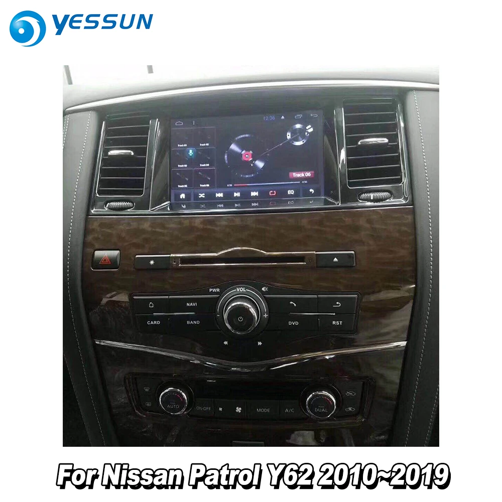 YESSUN для Nissan Patrol Y62 2010~ автомобиль Android Carplay gps Navi карты навигации DVD CD плеер Радио стерео Мультимедиа