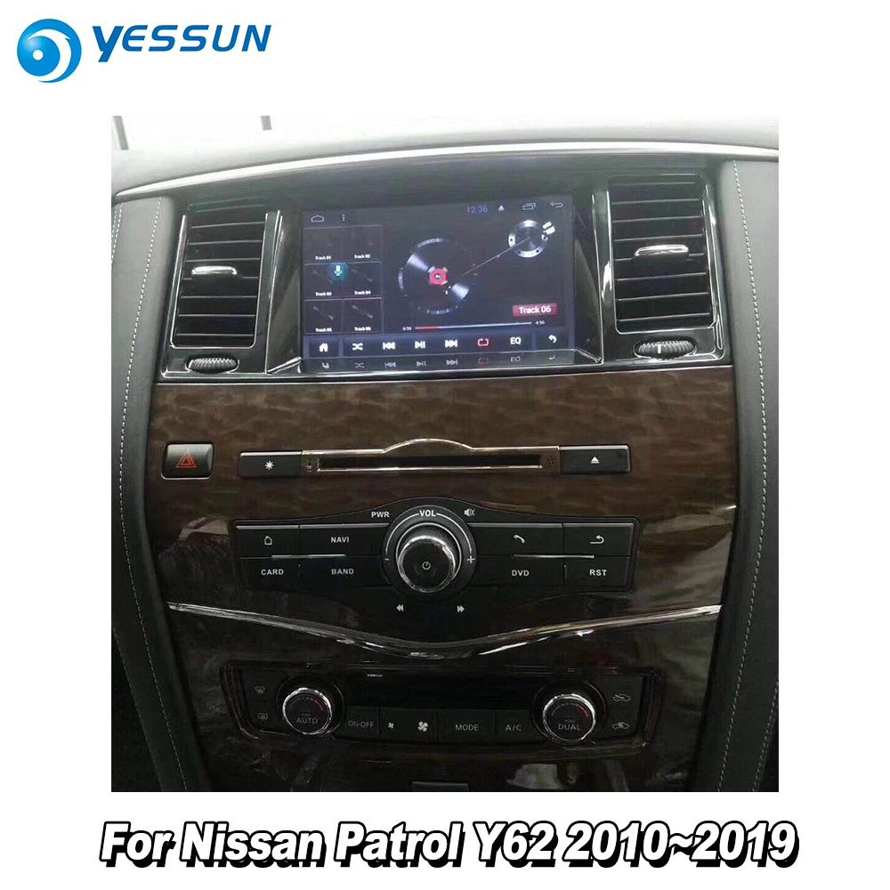 Best YESSUN For Nissan Patrol Y62 2010~2019 Car Android Carplay GPS Navi maps Navigation DVD CD Player Radio Stereo Multimedia 1