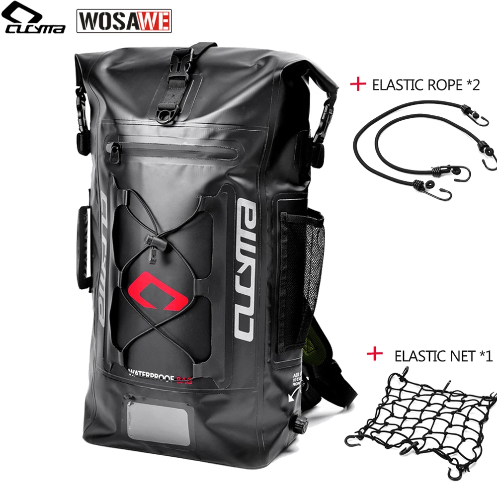 CUCYMA 36 55L PVC 100% Waterproof Motorcycle Bag Motorbike ...