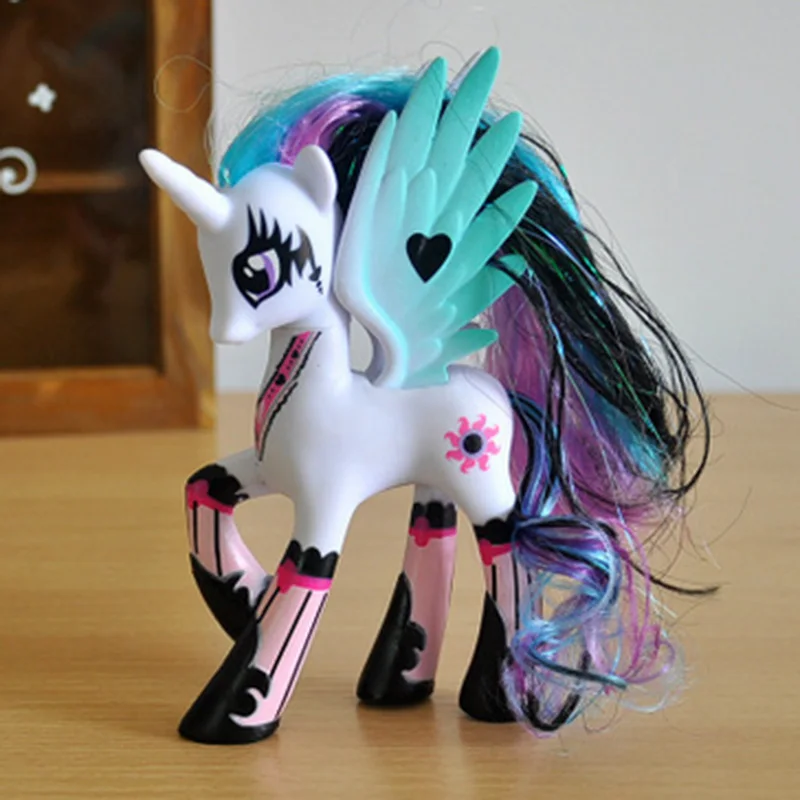 17 Kinds Cute Horse Princess Action Figures,14CM Figure Collectible Toys,Beautiful Children Model Toys Gift
