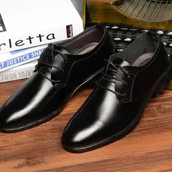 Мужские черные туфли-деловой мужской костюм под платье, кожаные туфли Ltalian, мужские деловые туфли для мужчин, мужские туфли, 678ui