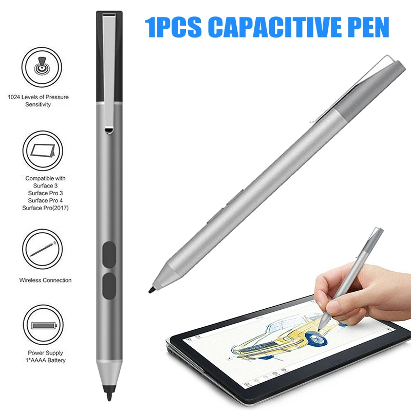

Wireless Laptop Stylus Pen for Microsoft Surface 2017 Pro 3/4/5/6 Go Book @JH