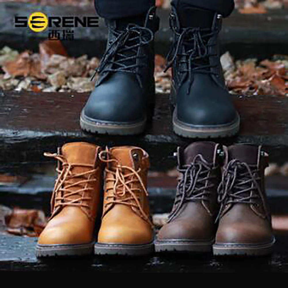 14 Retro Verão Couro dark Botas Amarelo Moda Martin Top Black Curtas Sapatos yellow Geral Deserto Brown Alta Genuíno Tamanho Preto De Marrom 6 tUPwtI5q4