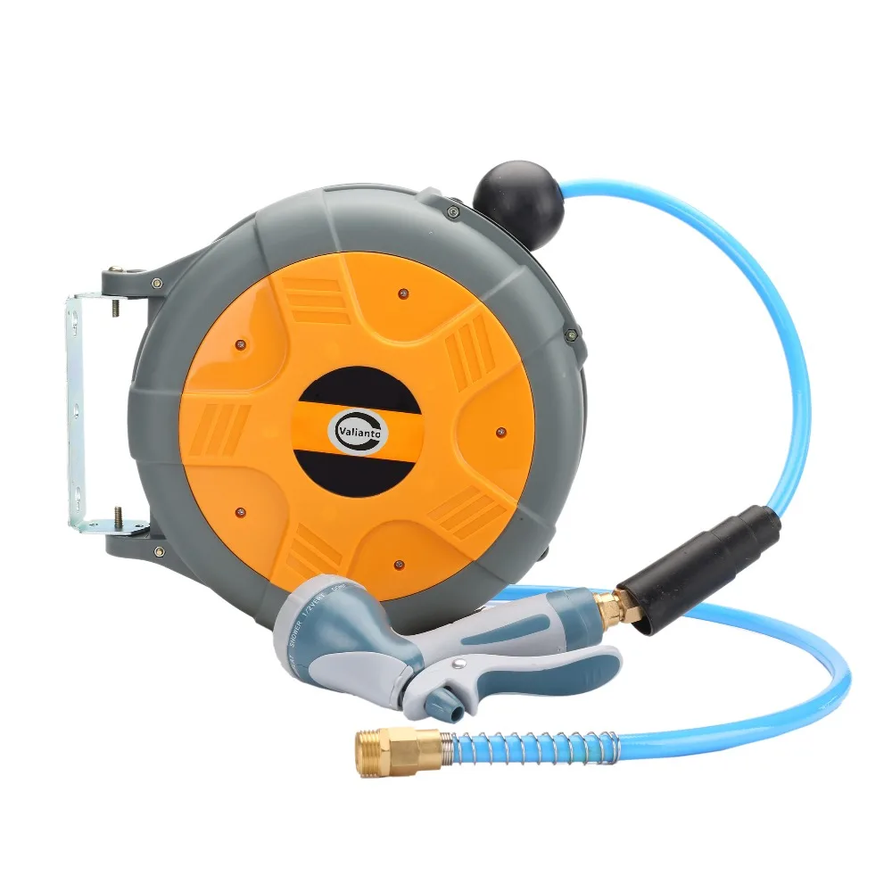 

LS-810W 8x12mm 1M Electric Auto Rewind Water Hose Reel Automatic Retractable Reel Air Hose Reel
