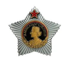 Medalhas da urss pedido de suvorov 1st classe metal cccp soviéticos emblemas cópia