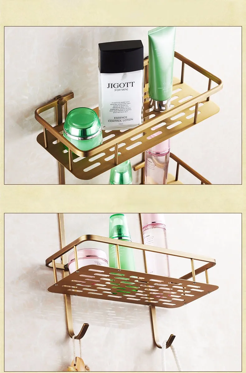 chuveiro cesta armazenamento casa deco acessório rack HJ-824