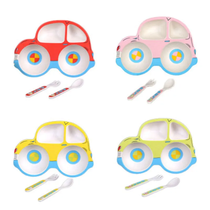 ideacherry Baby Bowls Plate Tableware Children Cartoon Car Food Container Placemat Dishes Infant Feeding Bowl Kids Feeding Plate ideacherry Baby Bowls Plate Tableware Children Cartoon Car Food Container Placemat Dishes Infant Feeding Bowl Kids Feeding Plate