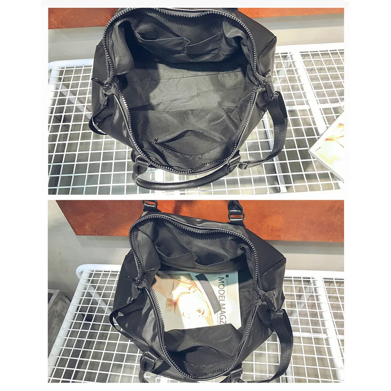 Hot Sale Designer Metal Sequins Mickey Gym Fitness Sports Bag Shoulder Crossbody Bag Female Tote Handbag Travel Duffle Bolsa