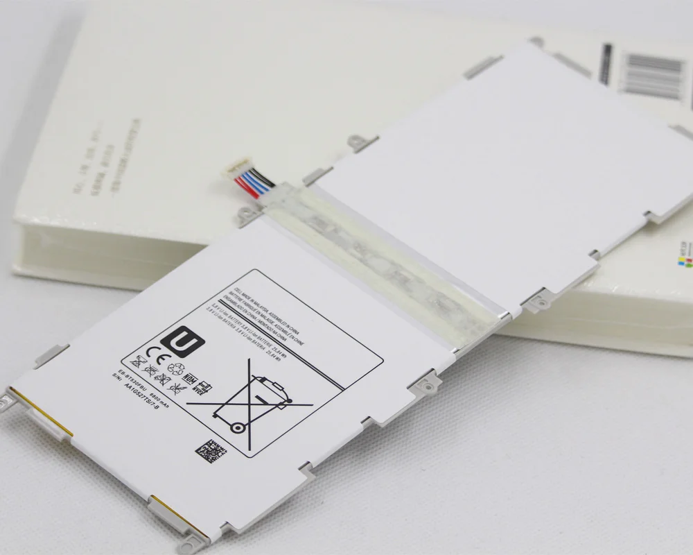10 шт./лот Tab батарея EB BT530FBU для Samsung GALAXY 4 SM T530 T531 T535 T537 T533 6800 мАч планшет