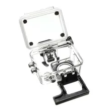 Action Camera Waterproof Underwater Dive Housing Case Protective for SJCAM SJ4000 WIFI Camcorder Cam Helmet Transparent case