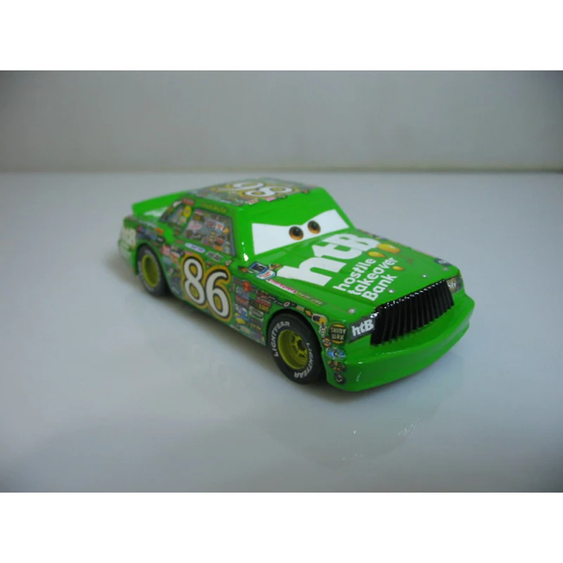 Disney Pixar Cars 2 Toys No. 86 Chick Hicks Metal Lightning