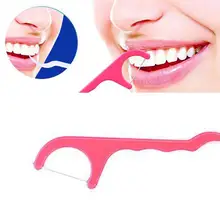 50 шт./лот, зубочистки, зубная нить, межзубная щетка, зубная палочка, зубная резинка, инструменты для чистки зубов, зубная нить, пластиковые зубочистки