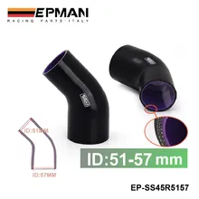 Pivot – EPMAN 51mm to 57mm 2″ to 2.25″ Silicone reducer Hose For GM Chevy Chevrolet CAMARO/FIREBIRD 67-69 EP-SS45R5157