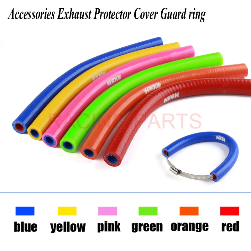 

Universal Motorcycle Accessories Exhaust Protector Cover Guard ring Anti-hot for EXC SX SXF SX-F EXCF XCW MX 250 350 450