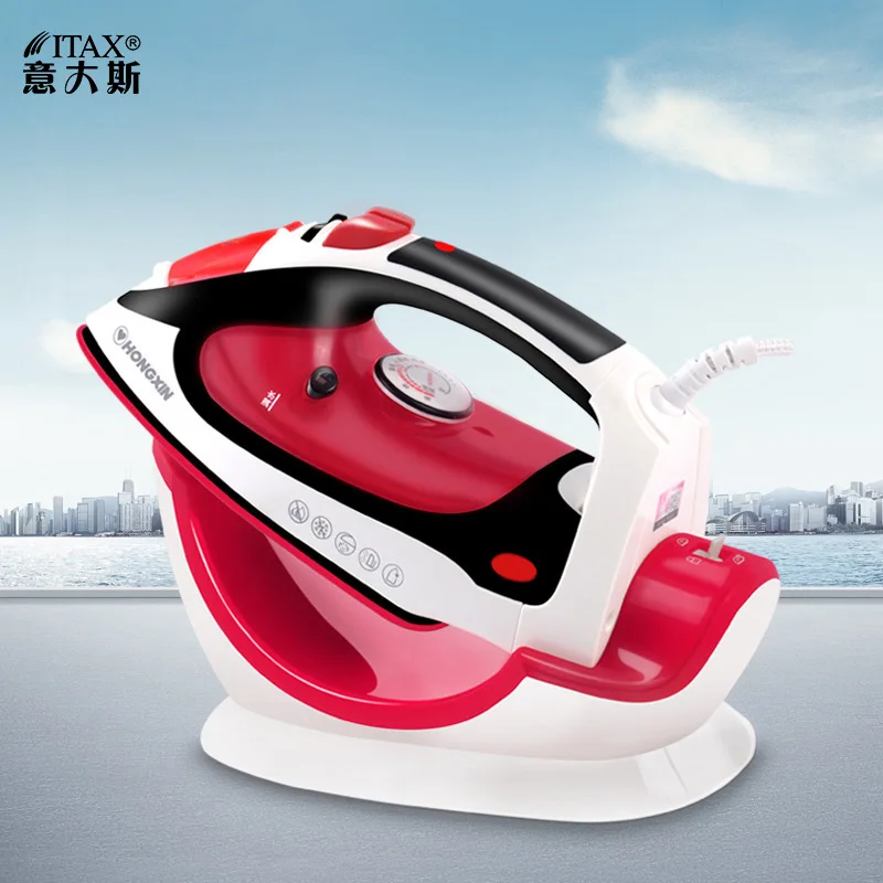 

Portable Electric Iron for Clothes Household Mini Travel Clothing Temperature Control Steam Ironing Mirror S-X-3364A
