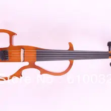 5 Строки 4/4 Электрический Скрипки Тихая Самовывоз изысканные тона части включают Нью-золотистый Цвет#8-11 желтый цвет