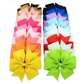 

20PCS/lot 4.5''baby Girl hair bow Boutique Hair Bow With Clip Big Bow Hairpins Hair Clips Kids Hair Accessories A200