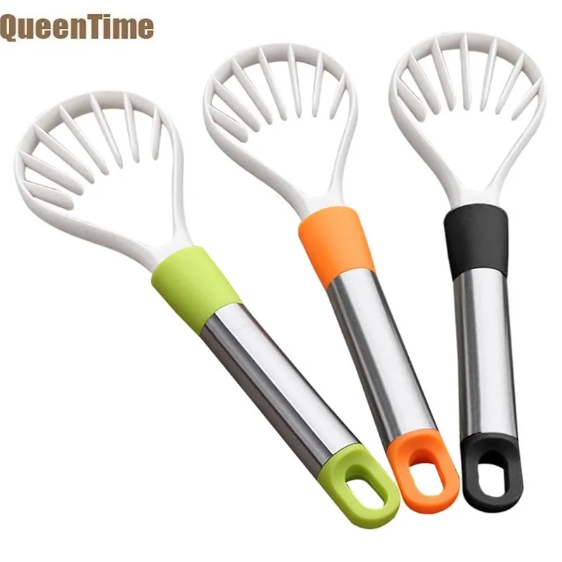 

Queentime Fruit Pulp Separator Mango Slicing Peeler Avocado Slicer Melon Kiwifruit Peeling Cutter Vegetable Grater Kitchen Tools