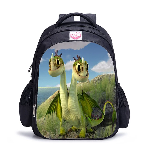 16 Inch How to Train Your Dragon 3 Kids Backpack Children School Bags