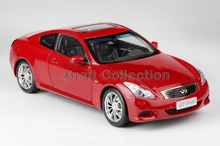 Red 1/18 Infiniti G37 Coupe Diecast Model Cars Hot Selling Alloy Scale Auto Modell Limited Edition