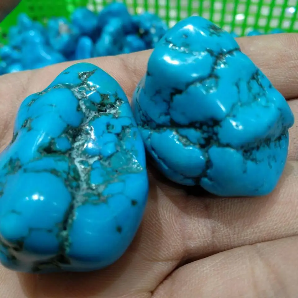 2 шт натуральный, голубой, бирюзовый необработанный шероховатый сырой огромный драгоценный камень