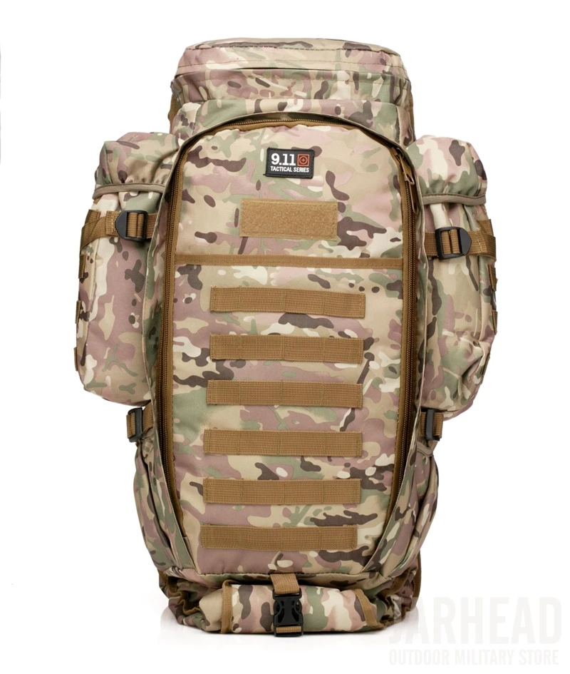 Mochilas de Viagem dos Homens Militar Combinado Mochila Grande Capacidade Multifuncional Rifle Trekking Tático Assalto 911 60l 27 911 militar combinado mochila 60l grande capacidade