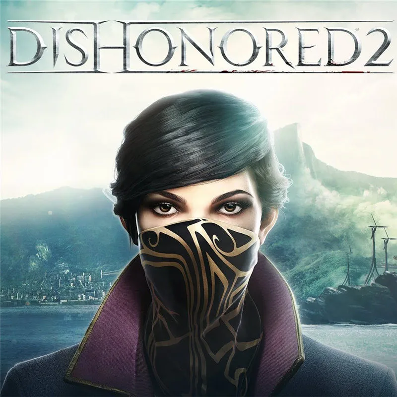 Игра Dishonored 2 Emily Drexel Lela Kaldwin косплей маска косплей реквизит костюм шарф