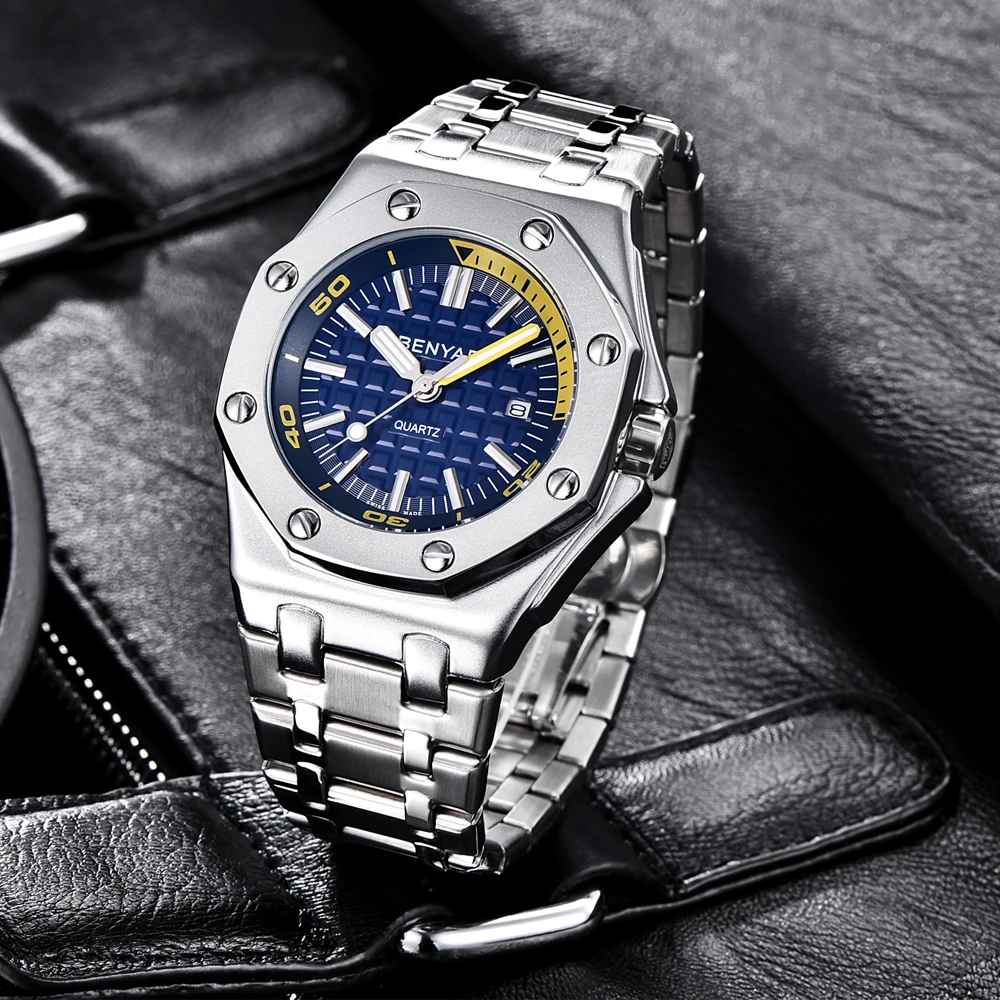 

BENYAR Men Watch Top Luxury Brand Military Steel Quartz Watches Mens Waterproof Sport Wristwatches Casual Clock Montre Homme