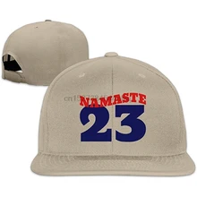 Унисекс Snapback Регулируемая Кепка для грузовика спортивная шапка для путешествий Natural Namaste 23 бейсбольная плоская кепка(1)(2