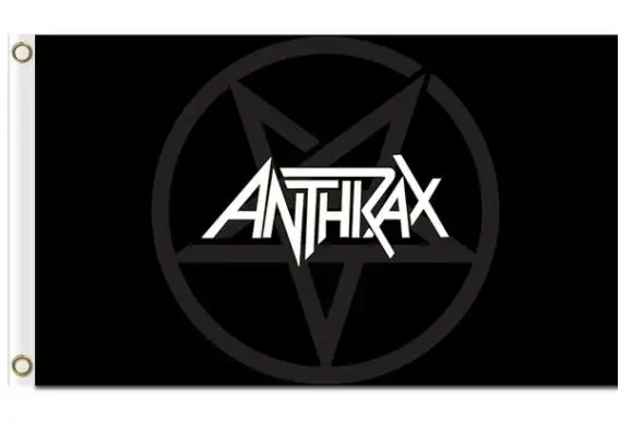 3x5ft Anthrax флаг с большим крытым наружным пользовательским флагом баннер хобби