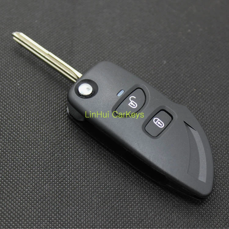 

PINECONE for JAC REIN Remote Key 2+1 Back Buttons Uncut Blade Modified Remote Blank Key Shell 1 PC