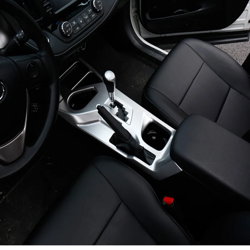 For-Toyota-RAV4-LHD-2016-2017-2018-Central-Overall-Gear-Shift-Box-Cover-Interior-Water-Cup