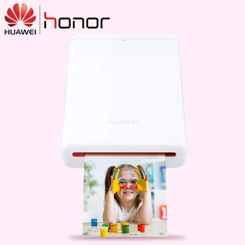 

AR Printer 300dpi Original Huawei Zink Portable Photo Printer Honor Pocket Printer Bluetooth 4.1 Support DIY Share 500mAh